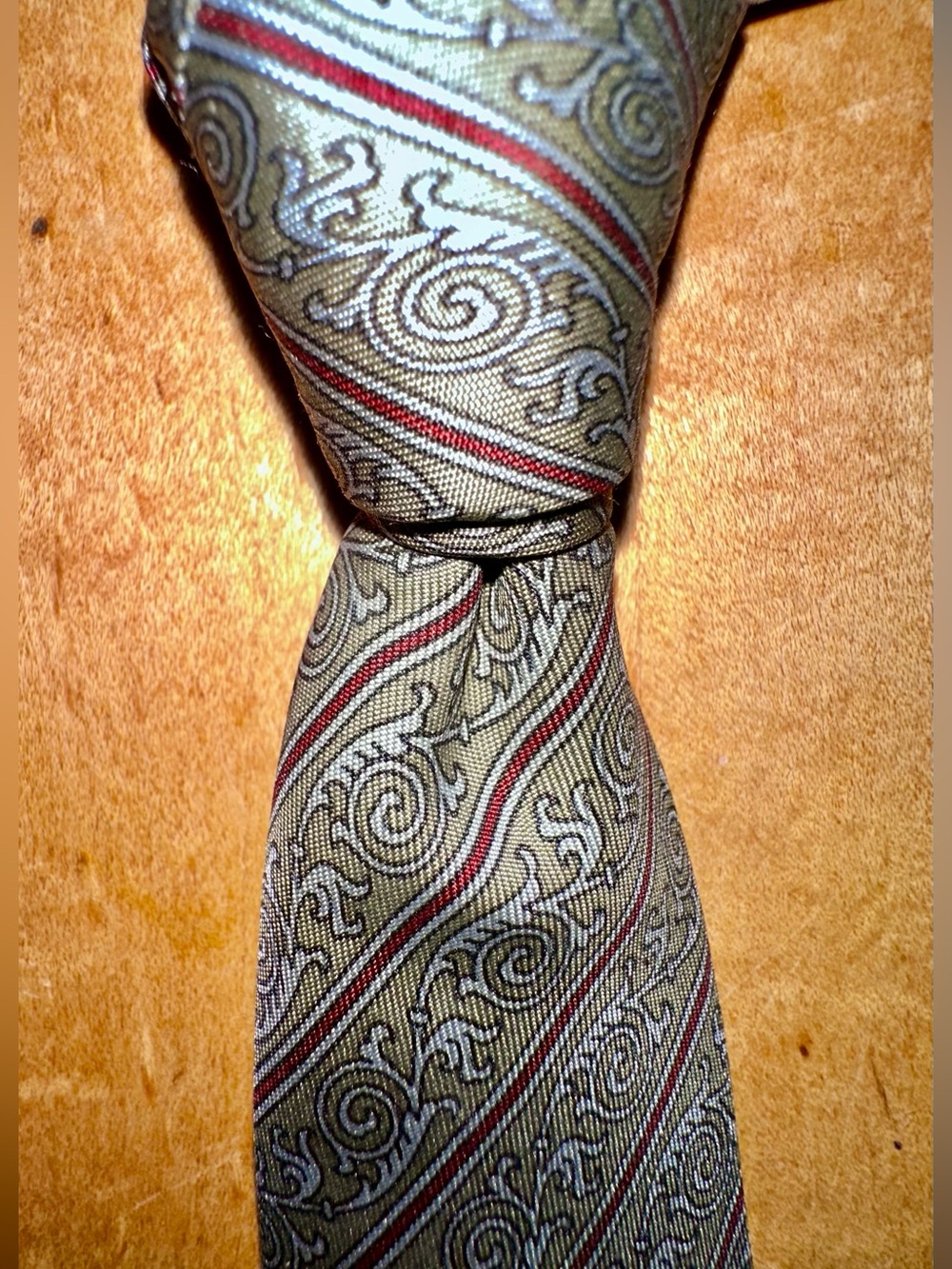 Celine Paris solid tie necktie Cravatte like new vintage